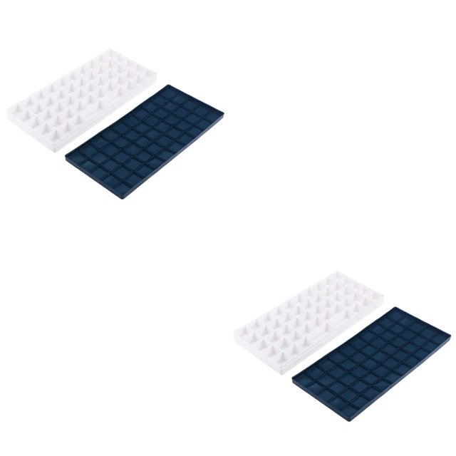 2x compartimento de pintura de acuarela caja acuarela caja acuarela paleta acuarela caída
