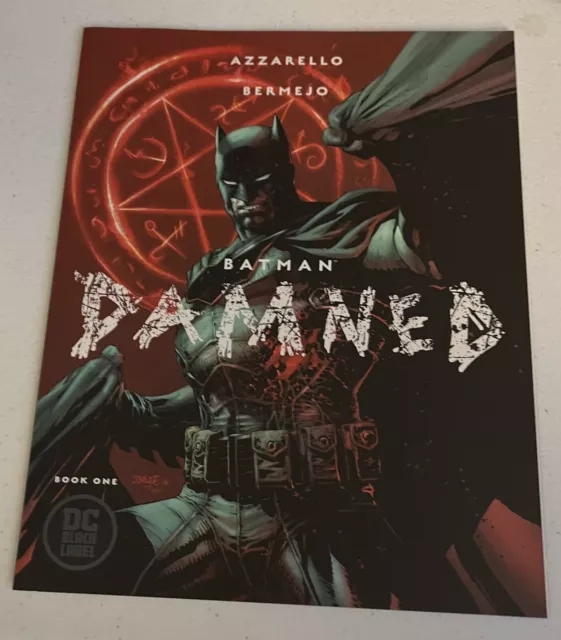 Batman: Damned 1-3 First Prints Never Read Copies