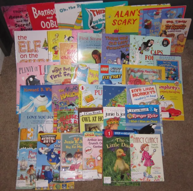 40 AR Accelerated Reader Titles - Reading Levels 1.7 - 4.1  Labeled & Ready!