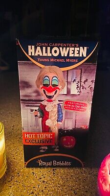 NEW Halloween Young Michael Myers Bobblehead Royal Bobbles Hot Topic Exclusive