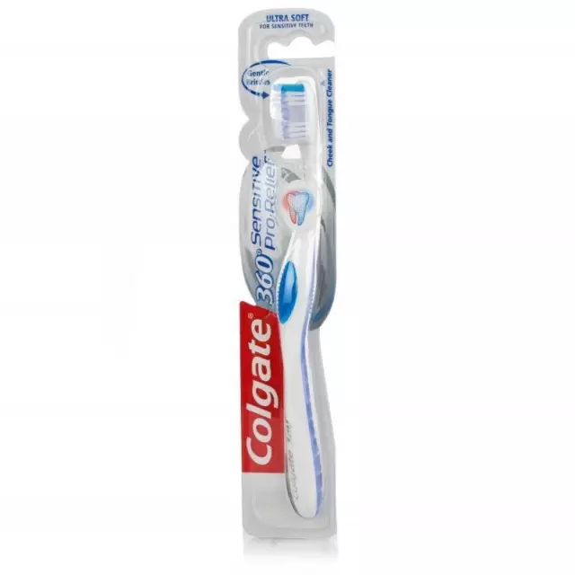8x or 16x Colgate 360 Sensitive Pro Relief Toothbrushes. From $3.45ea incl Post