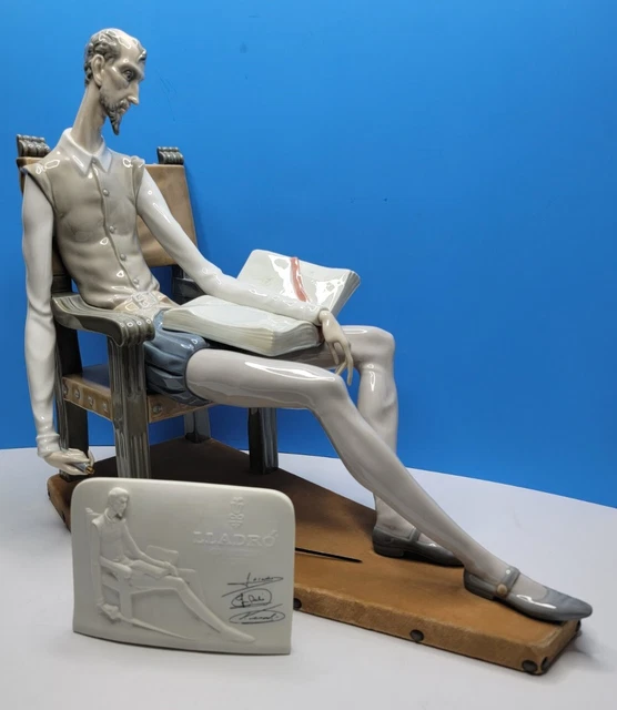 Lladro Don Quixote Large Porcelain Figurine. Retired.