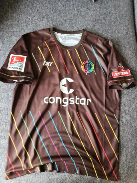 FC ST. PAULI -Trikot-Shirt -Di!Y-NEU-Sondertrikot-Smith-All Kallas Are