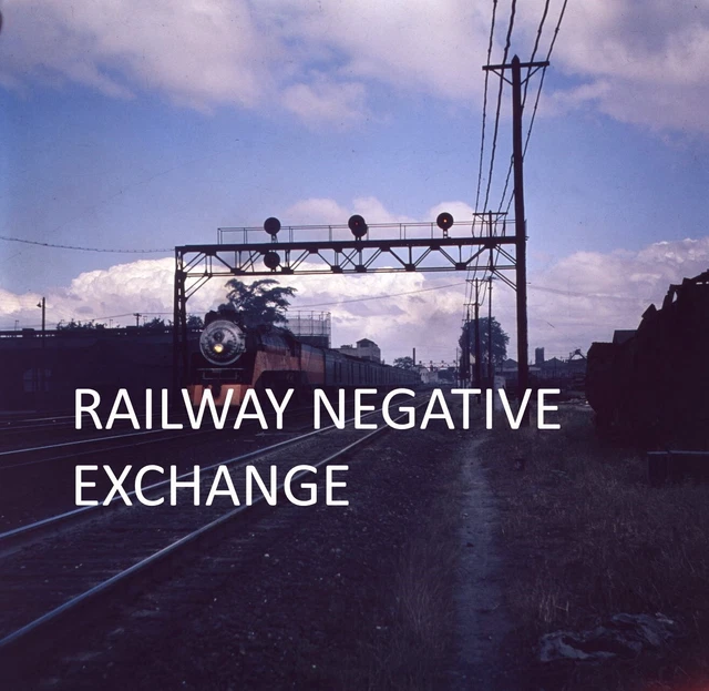 Southern Pacific SP, Daylight train, San Jose, 1 Original Negative