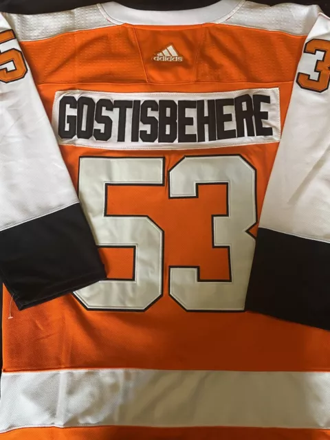 Adidas Shayne Gostisbehere Philadelphia Flyers Mens Orange