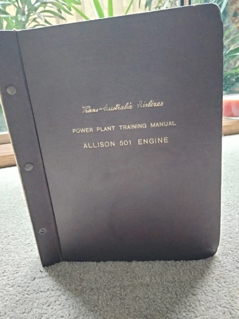TAA Trans Australia Airlines Vintage Pilot Training Manuals 1950's Boeing 727