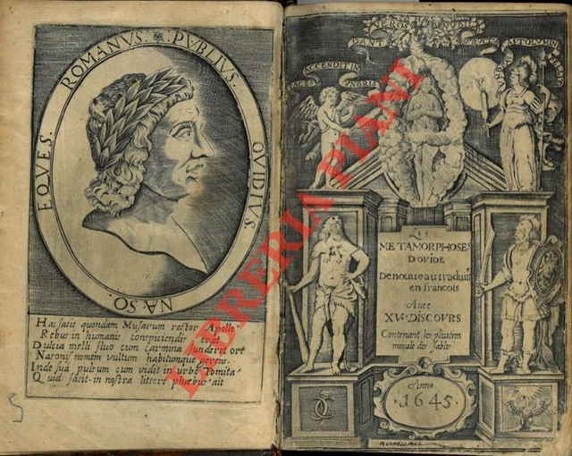 PUBLIO OVIDIO NASONE -  Les métamorphoses d’Ovide, de nouueau traduites en fran