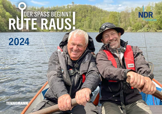 RUTE RAUS DER Spass Beginnt 2024 TENNEMANN Verlag Kalender Deutsch rute-raus-der-spass-beginnt-2024-tennemann-verlag-kalender-deutsch