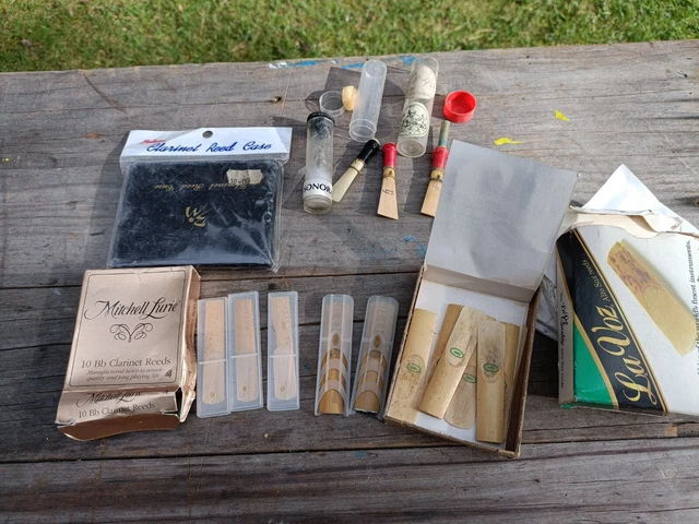 clarinet reeds & Auto Sax & other bits