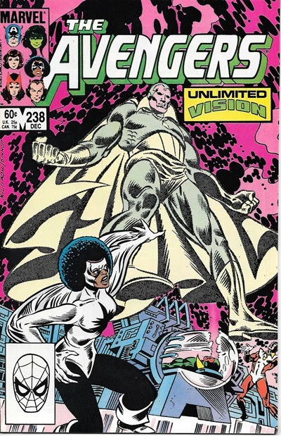 The Avengers Comic Book #238 Marvel Comics 1983 VERY HIGH GRADE UNREAD NEW