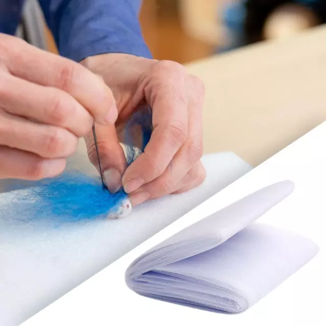 Wool Yarn Roving Wet Felting Net Durable DIY Manual Tool for Adults Children