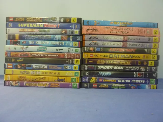 Children Kids Bundle Assorted 23 x Movies DVD Bulk R4 See List + Photos - #75