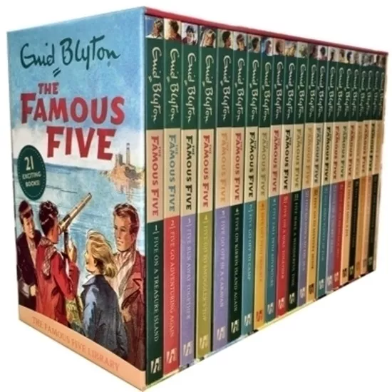 NEW Famous Five by Enid Blyton 21 Exciting Adventures Collection Books Library!