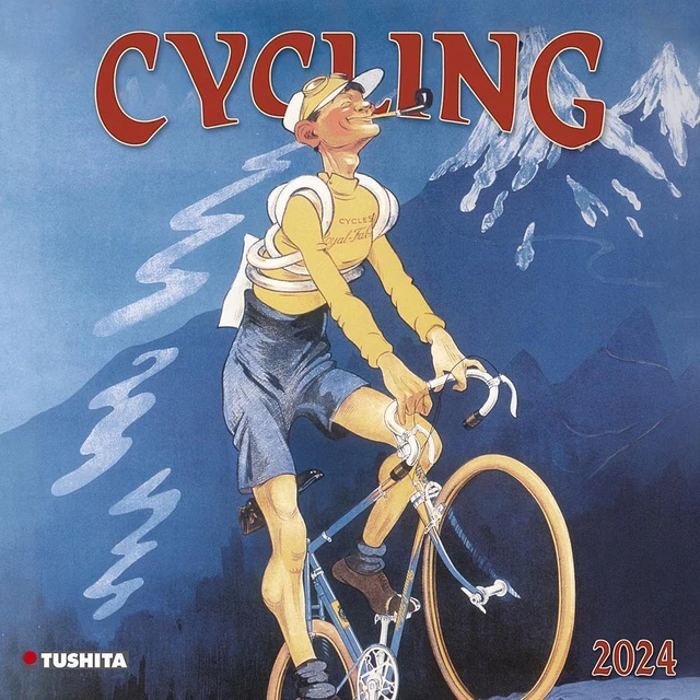 CYCLING THROUGH HISTORY 2024 Kalender 2024 Kalender Media Illustration