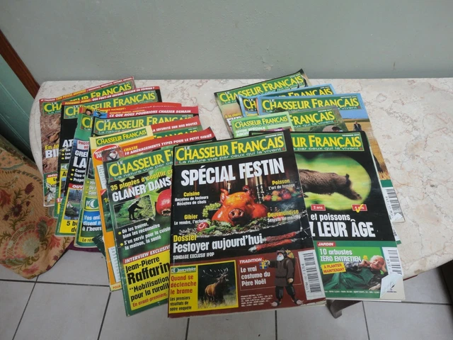 LOT DE 12 revues Le chasseur français année 2002 EUR 17,00 - PicClick FR
