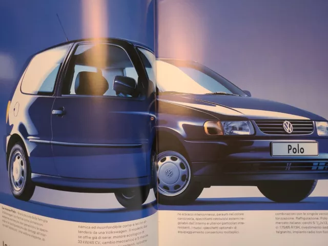 brochure Depliant Catalogo Prospekt VOLKSWAGEN POLO 1994 italiano nuovo 16 pag 2