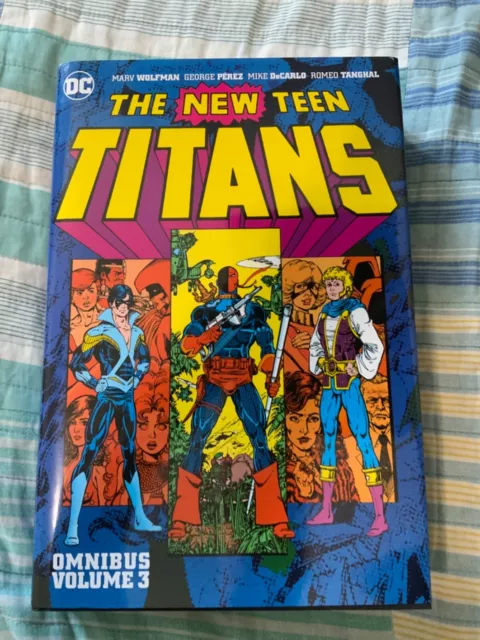 The New Teen Titans Omnibus Volume 3 First Printing 2018 DC Comics George Perez
