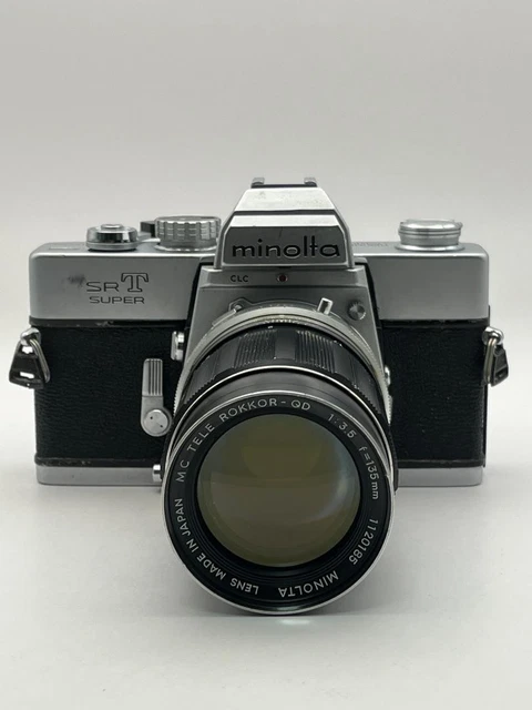 Minolta SRT Super レンズ付き 1120185 MINOLTA SRT SUPER with lens 1120185 $175.49 - PicClick