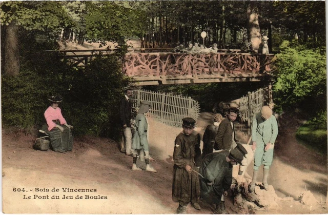CPA AK Vincennes Le Pont du Jeu de Boules FRANCE (1283268)