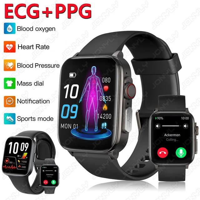 SMART WATCH ACTIVITY Tracker for Men Women Blood Oxygen Sleep Heart ...