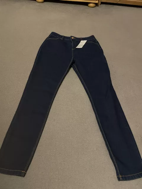 NEW Girls Denim Co (Primark) Mid-rise Skinny Blue Jeans. Age 14-15