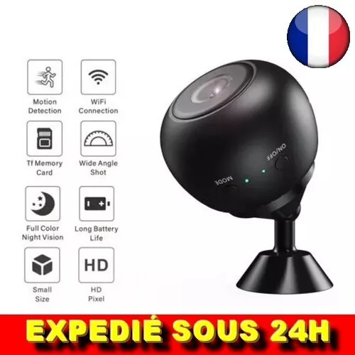 ✅ A10 Mini Caméra Surveillance Espion WiFi HD Micro Enregistreur Vocal Sans Fil