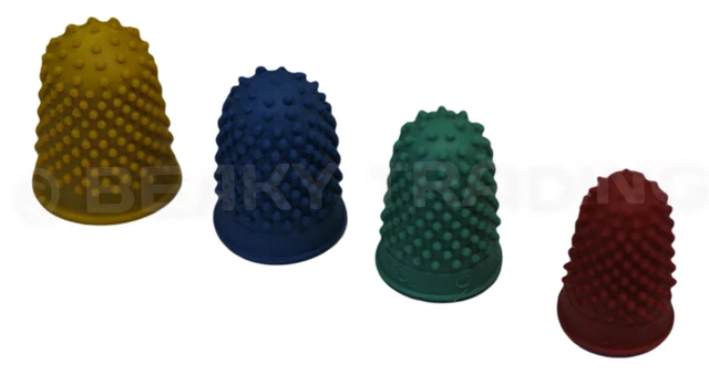 Quality Thimblette Rubber For Note Counting Page Turning Size 2 | Desertcart