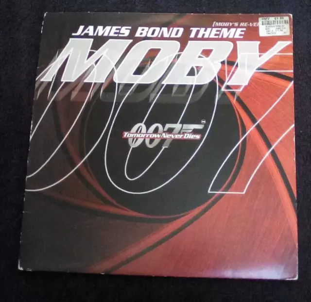 Moby - James Bond Theme (Re-Version) 12" Vinyl Schallplatte (Trance) 1997..Tanz