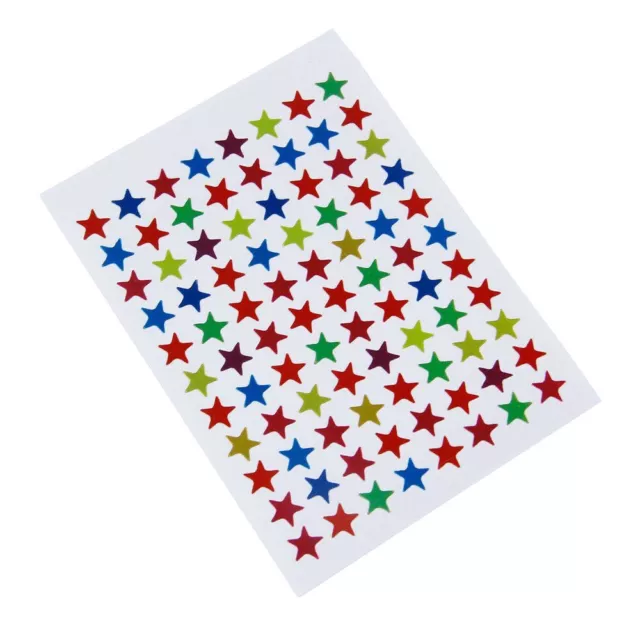 DIY Craft Teacher Reward Kids Star Shape Stickers Labels for School Children