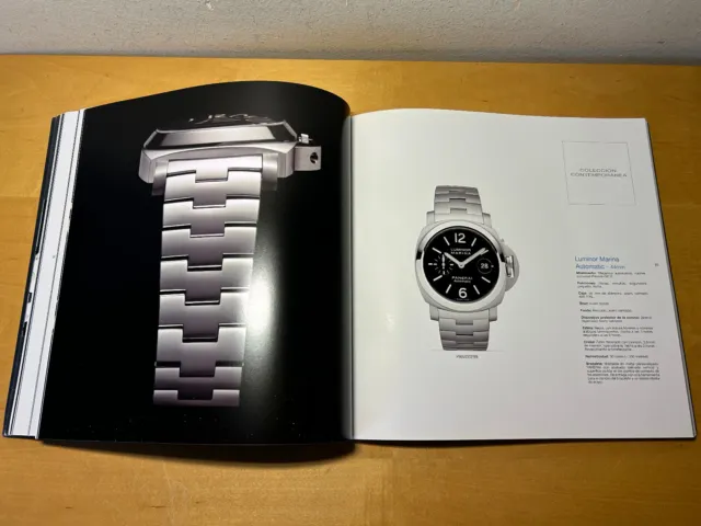 Livre Panerai - Collection Du Montres 2011 - Watches Accessoire Élégant -