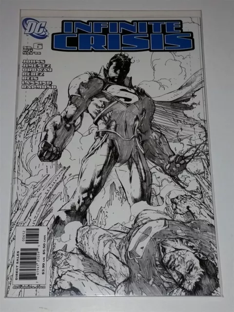 Infinite Crisis #6 (Of 7) Sketch Variant Vf (8.0 Or Better) May 2006 Dc Comics