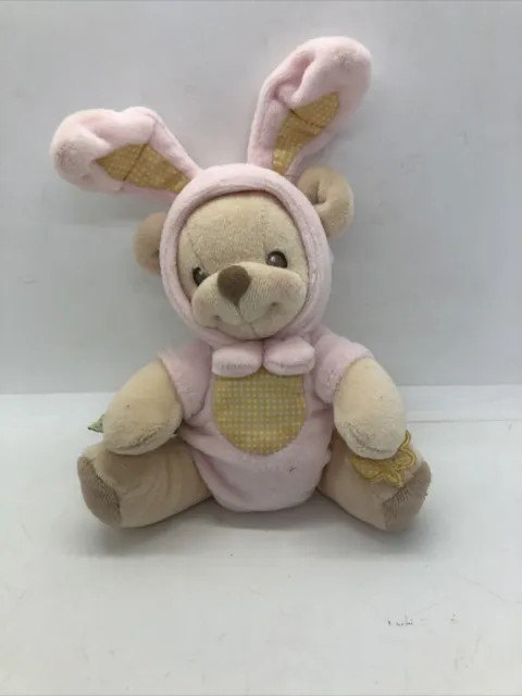 Doudou peluche Fisher Price Abeille rose Nature Bearries