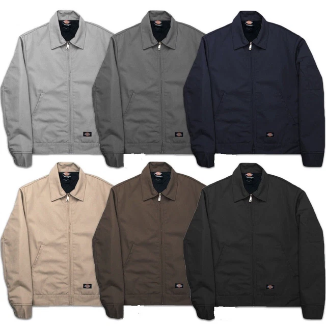 DICKIES - TJ15 Size S-2XL, 3XL, 4XL, 5XL, 6XL, MEN'S LINED EISENHOWER JACKET