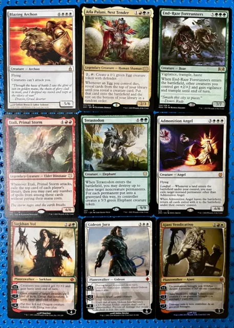 Mazzo Deck Commander - ATLA PALANI - EDH MTG Magic RARE MITICHE LOT BUNDLE