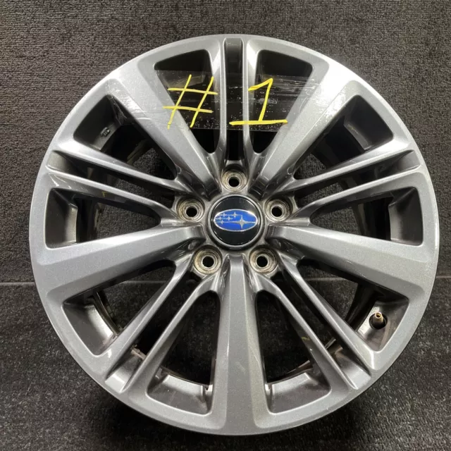 2015-2019 Subaru WRX 17” Factory Rim 17x8 OEM 28111VA020