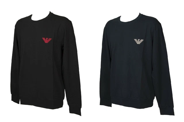 SG Felpa maglia uomo EMPORIO ARMANI  girocollo leggera estiva manica lunga loung