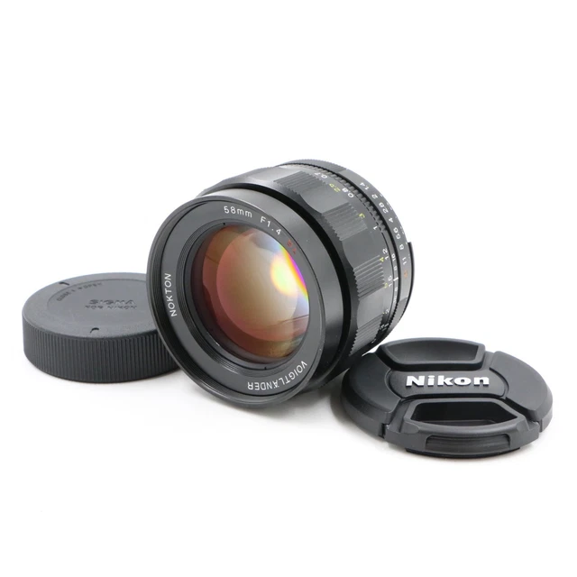 Mitakon 65mm F/1.4 For Gfx Voigtländer Nokton 58mm F/1.4 SL II S