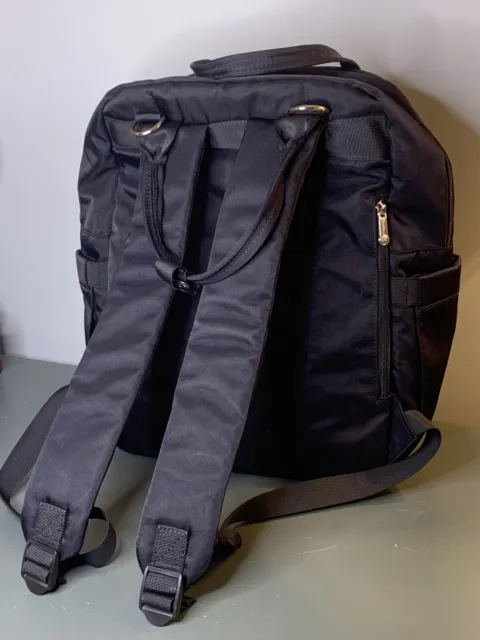 RUVALINO Backpack, Diaper Bag, Multifunction Travel Back Pack - BLACK NWOT 3