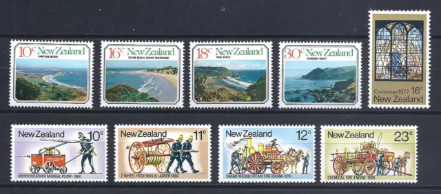 Neuseeland - postfrische Marken aus 1977