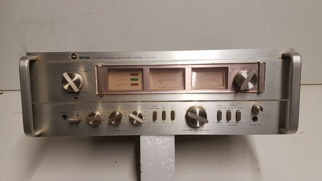 アンプ SETTON RCS.X.1000 HI.FI CONTROL CENTER SETTON RCS.X.1000 HI.FI CONTROL CENTER Used as is | eBay