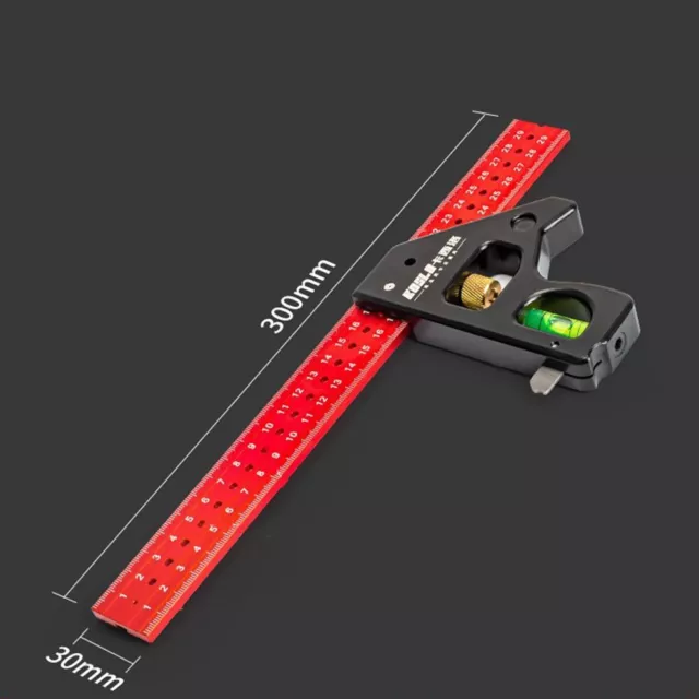 Stainless Steel Multi functional Combination Square High Precision Ruler