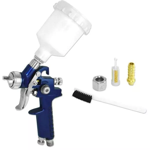 MINI HVLP AIR PAINT SPRAY GUN Tools 4 Boat Car Detail Automotive Tool 1.0 Nozzle