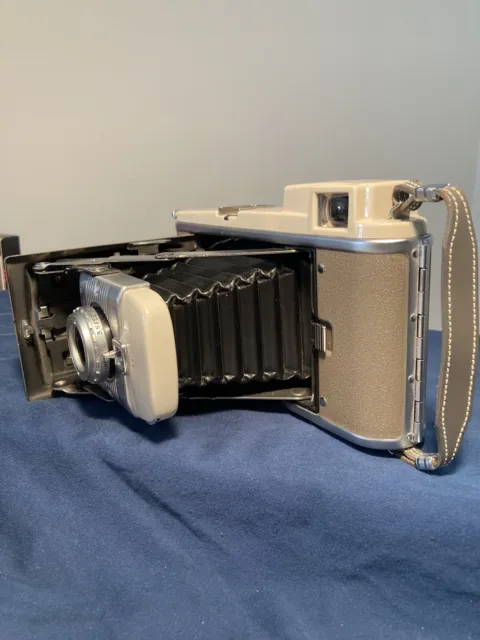 Vintage Polaroid Land Camera Model 80A Highlander Camera W/Box and Instructions
