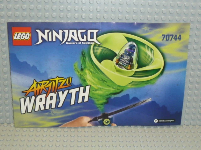 LEGO® NINJAGO BUILDING Instructions 70744 Airjitzu Wrayth Flyer ...