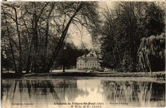 CPA Chateau de Villers St Paul- vue sur l'Etang FRANCE (1020841)