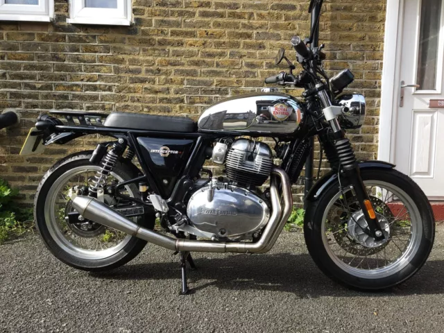 royal enfield interceptor 650 2021 50 miles only!