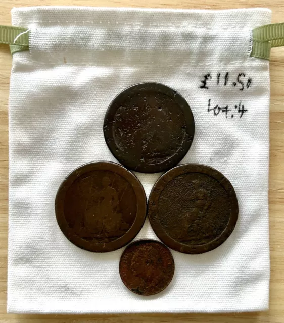 old british copper coins