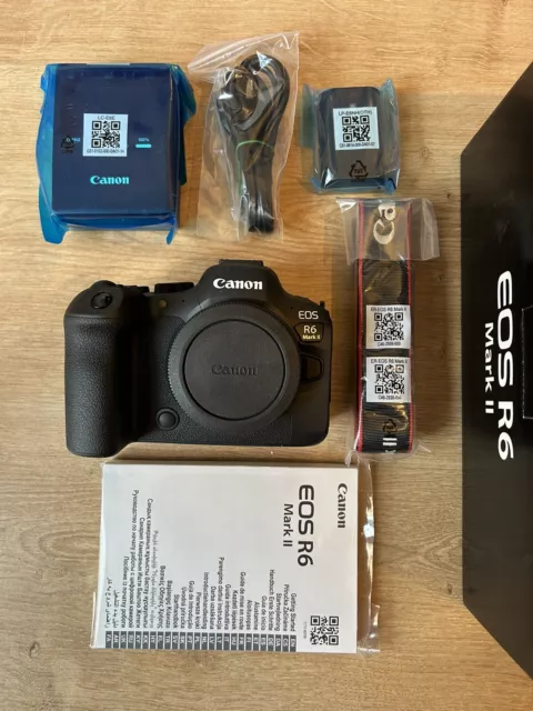 CANON EOS R6 Mark II 138 Auslösungen! Body Spiegellose Systemkamera mit OVP