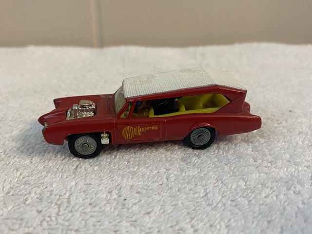 Vintage 1960s Corgi Juniors  Monkeemobile with Band Members NICE!