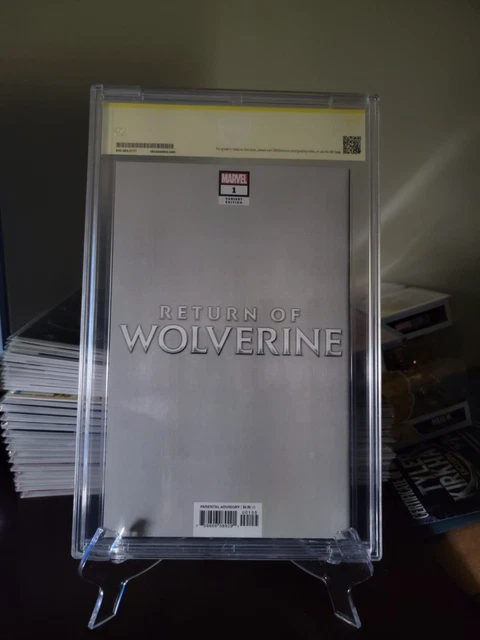 Return of Wolverine #1 CBCS 9.8 signed Adi Granov & Charles Soule 2